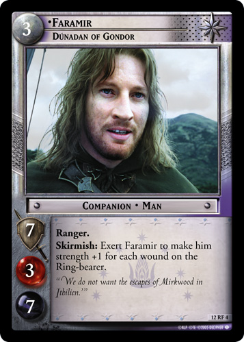 Faramir, Dunadan of Gondor (F)